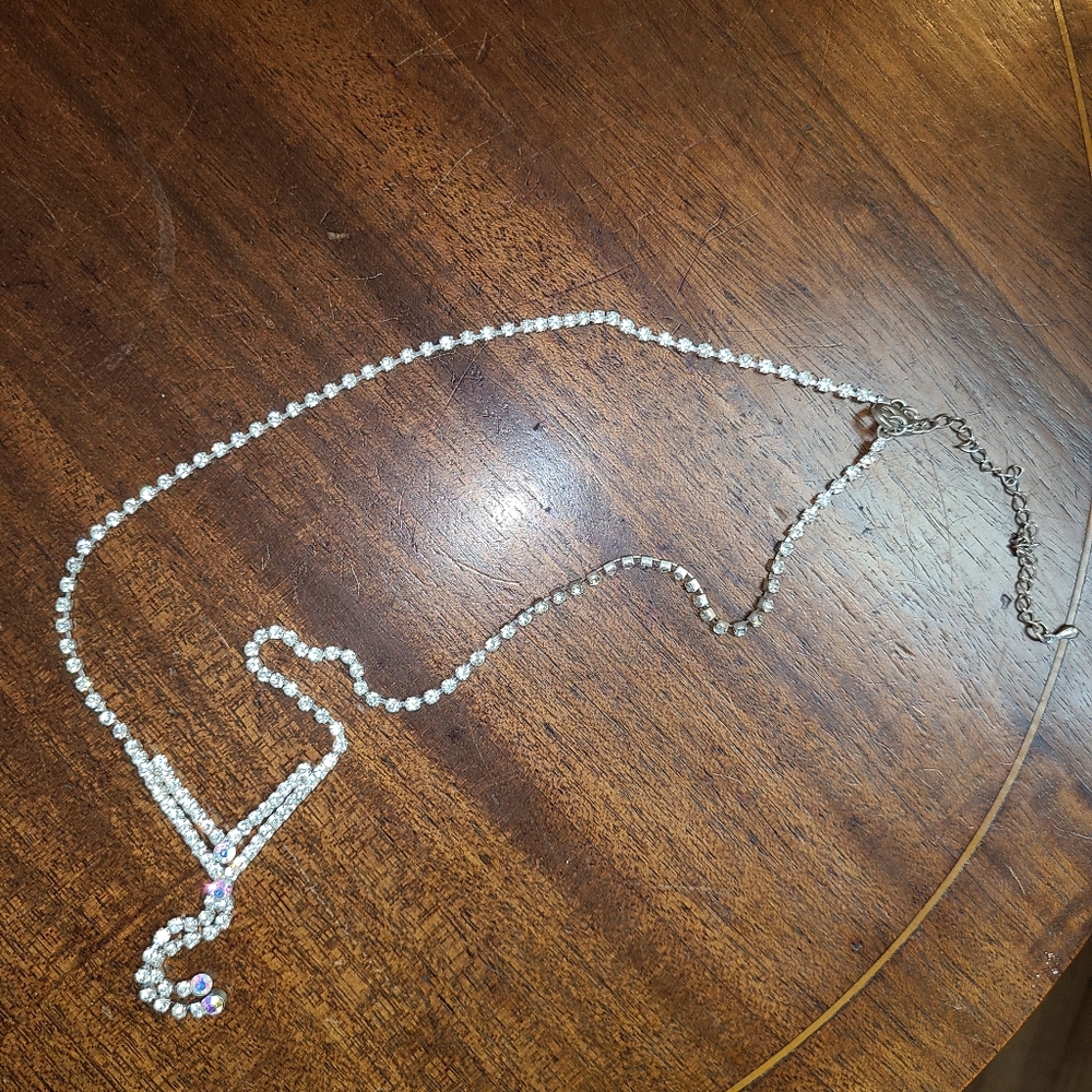 💎 4/$20 Rhinestone necklace - Picture 3 of 3
